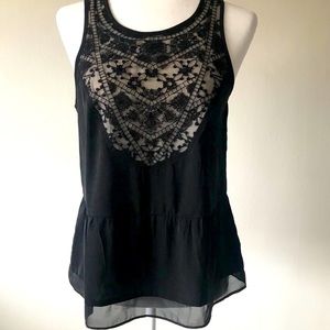 COPY - American Eagle -Lace overlay tank top *NEW…